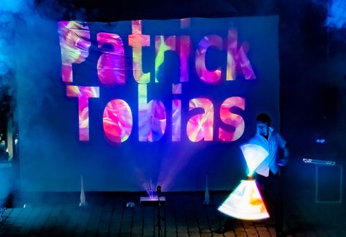 Hochzeits LED Show mit Namens Einbindung